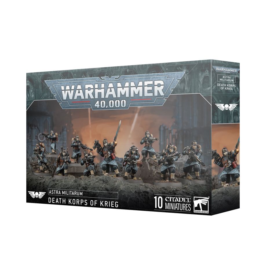 Warhammer preorder ASTRA MILITARUM: DEATH KORPS OF KRIEG