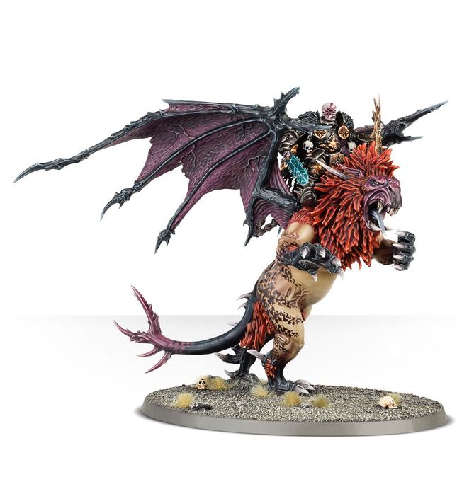 Warhammer: The Old World - Chaos Lord on Manticore