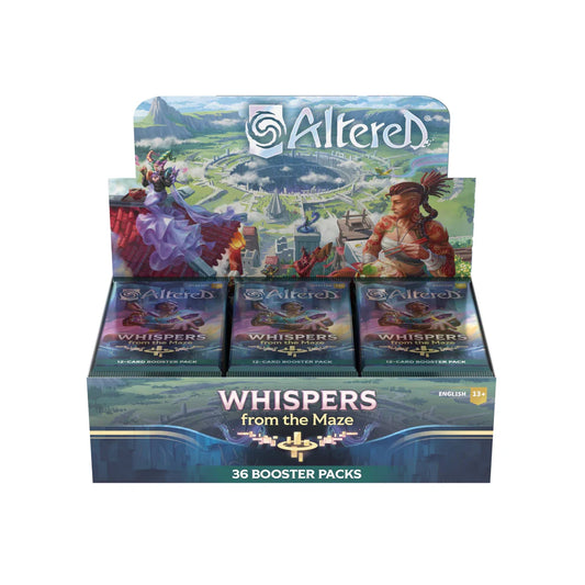 Altered TCG: Whispers from the Maze Booster Displa