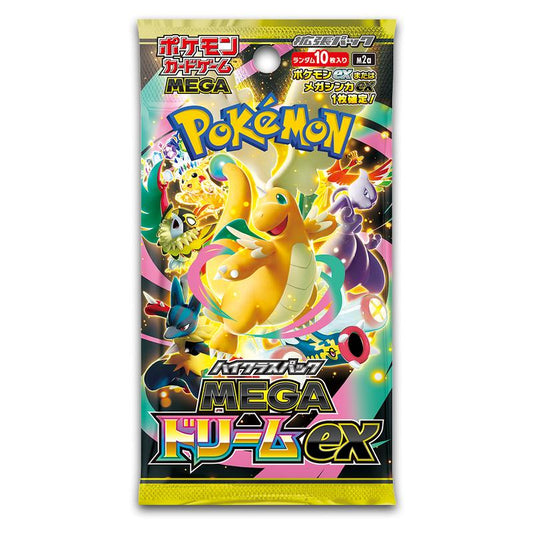 Pokemon Mega Dream Ex Japansk Booster Pakke