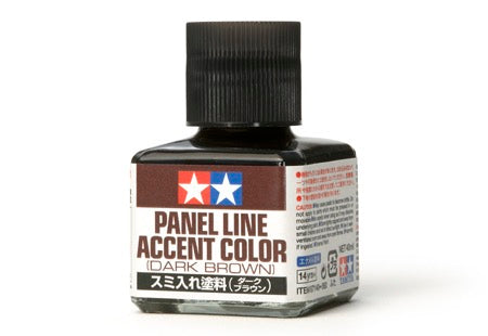 TAMIYA PANEL ACCENT COLOR DARK BROWN