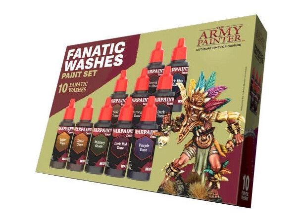 The Army Painter Warpaints Fanatic Washes Paint Set