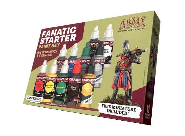 The Army Painter Warpaints Fanatic Starter Paint Set