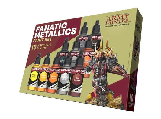 The Army Painter Warpaints Fanatic Metallics Paint Set