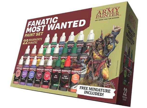 The Army Painter Warpaints Fanatic Most Wanted Paint Set