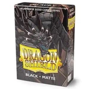 Dragon Shield Black Matte Japanese size (60p)