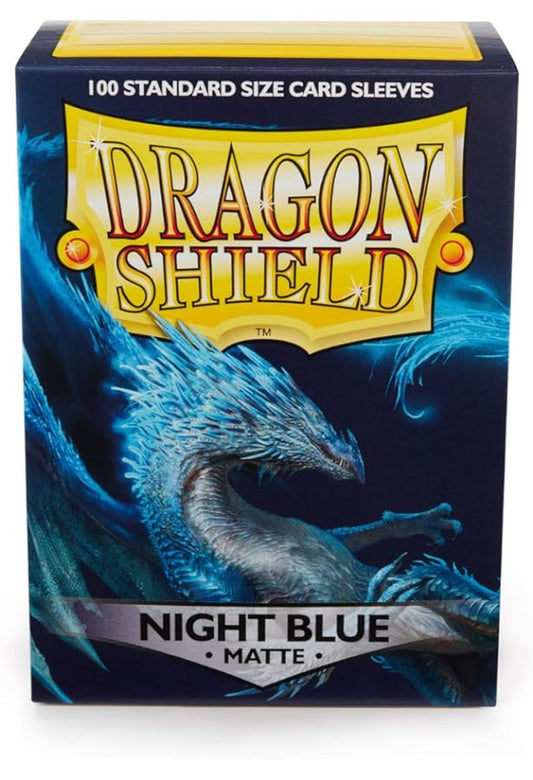 Dragon Shield Matte Night Blue (100ct)