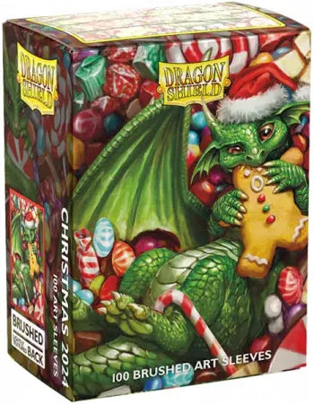 Dragon Shield Christmas 2024 Brushed Art Sleeves (100)