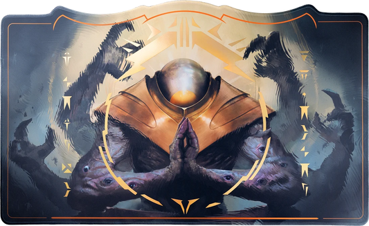 MTG Legendary Crown Gold Foil Playmat #1