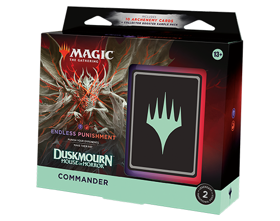 Magic Duskmourn Endless Punishment Commander Deck