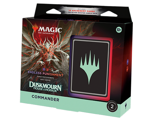 Magic Duskmourn Endless Punishment Commander Deck