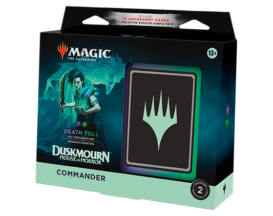 Magic Duskmourn Death Toll Commander Deck