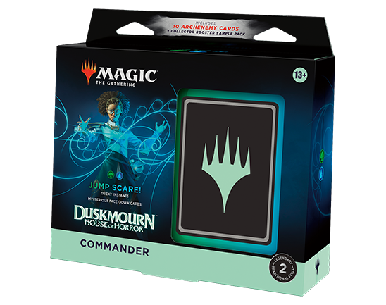 Magic Duskmourn Jump Scare Commander Deck