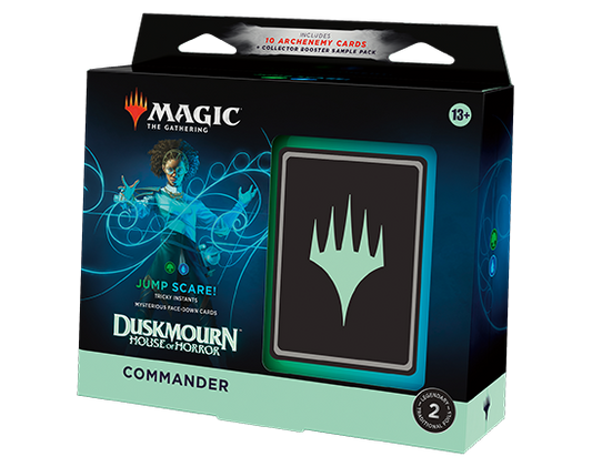 Magic Duskmourn Jump Scare Commander Deck