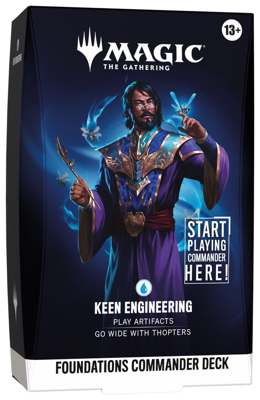Magic Foundations Commander Deck - Keen Engineering