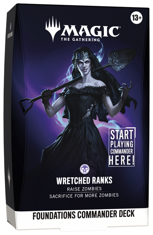 Magic Foundations Commander Deck - Wretched Ranks