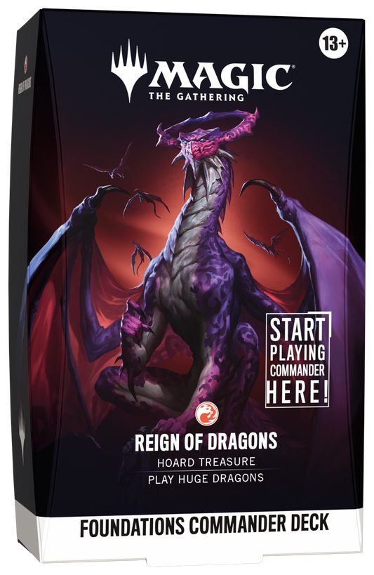 Magic Foundations Commander Deck - Reign of Dragons