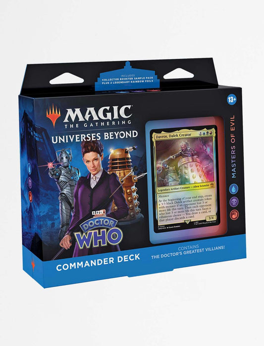 Magic: The Gathering Doctor Who Commander Deck – Masters of Evil