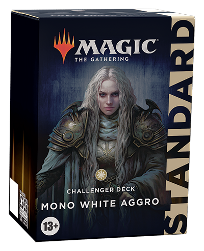 Magic the gathering challenger deck mono white aggro