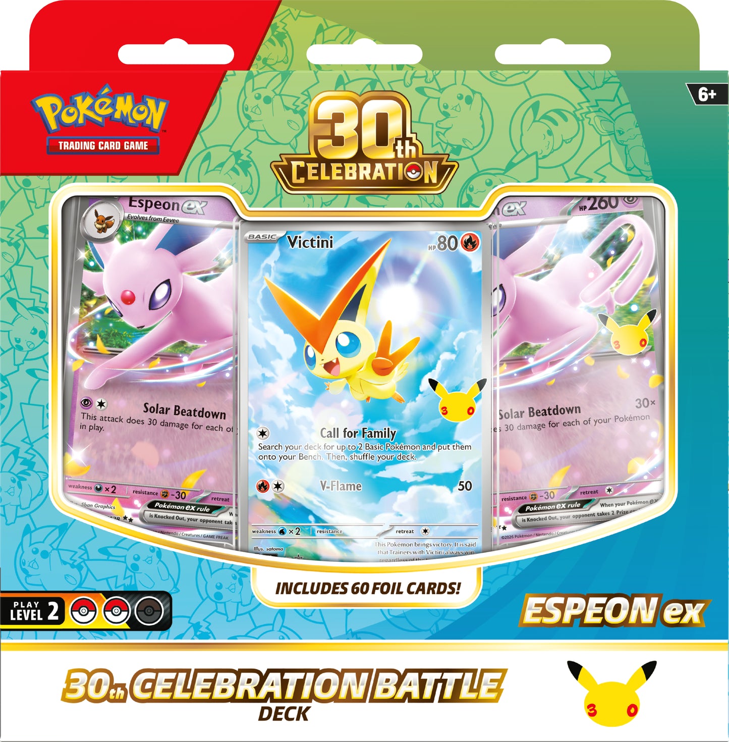 Pokemon 30th Celebration - Espeon EX Battle deck
