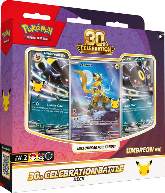Pokemon 30th Celebration - Umbreon EX Battle Deck