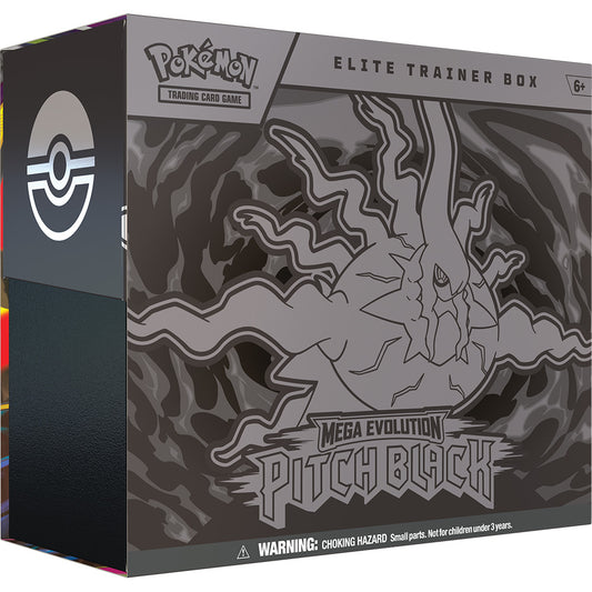 Pokemon Mega Evolution Pitch Black ME05 Elite Trainer Box