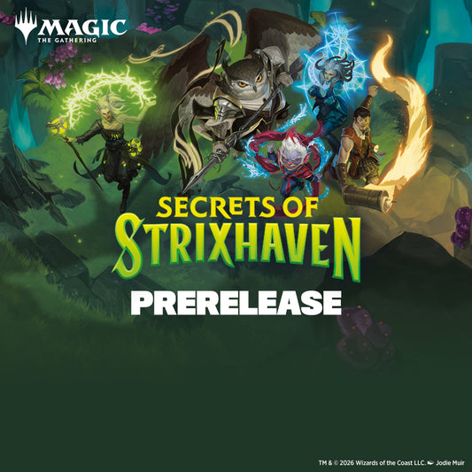 Billett: MTG Secrets of Strixhaven Pre-Release