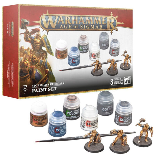 Warhammer Age of Sigmar - Stormcast Eternals Paintset