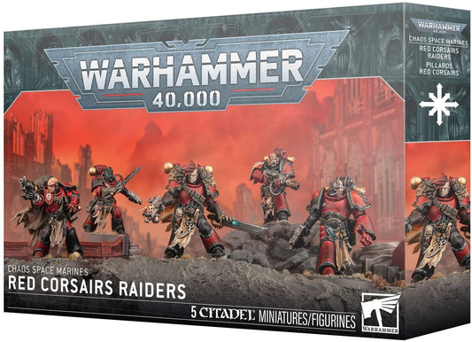 Warhammer 40K Chaos Space Marines Red Corsairs Raiders