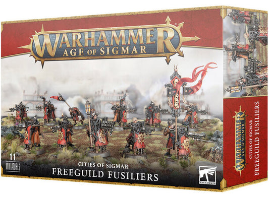 CITIES OF SIGMAR: FREEGUILD FUSILIERS
