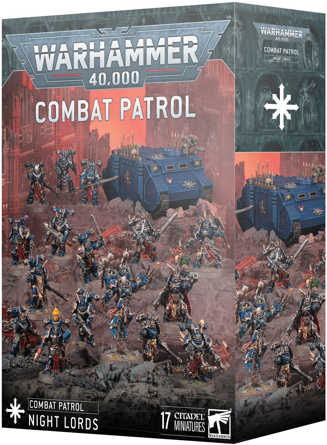Warhammer 40K - Night Lords Combat Patrol Chaos Space Marines