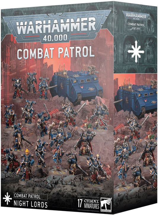 Warhammer 40K - Night Lords Combat Patrol Chaos Space Marines