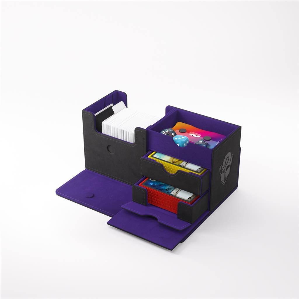 The Academic 133+ XL Deck Box - Black/Purple