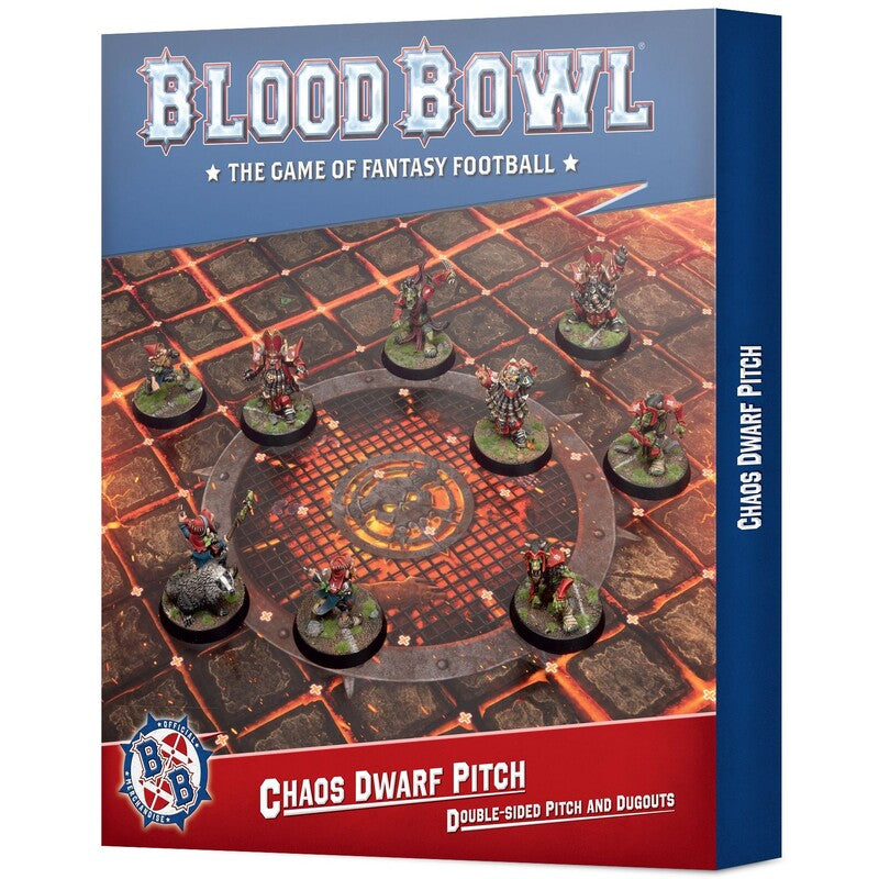 BLOOD BOWL CHAOS DWARF PITCH