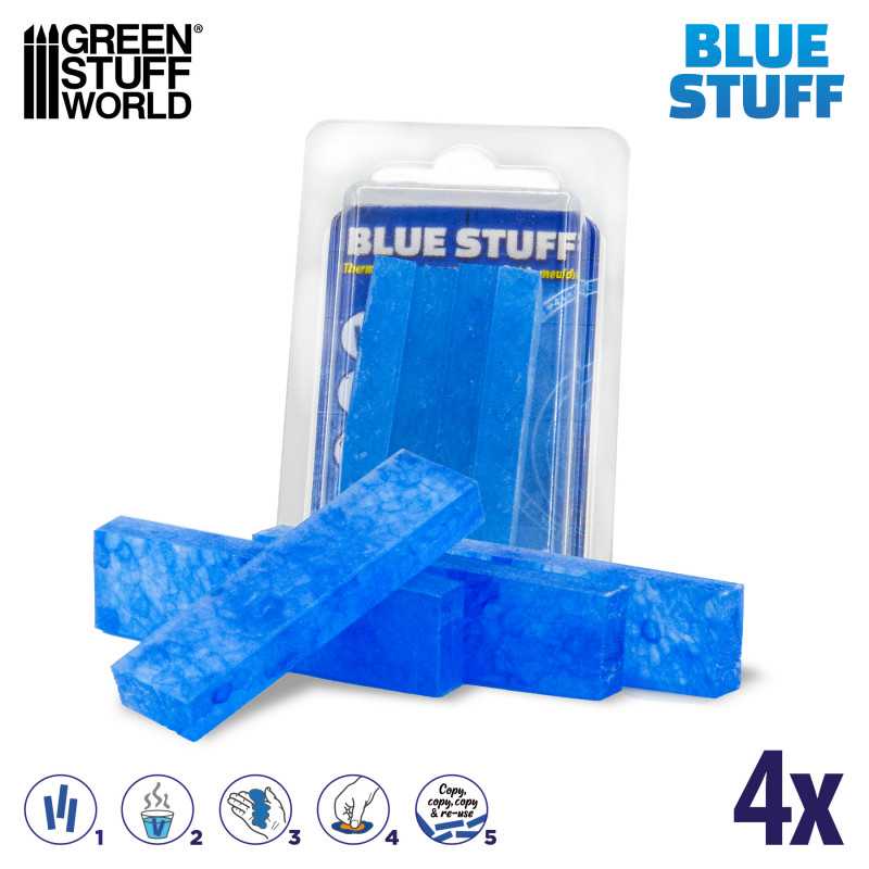 GSW Blue Stuff Mold 4 Bars