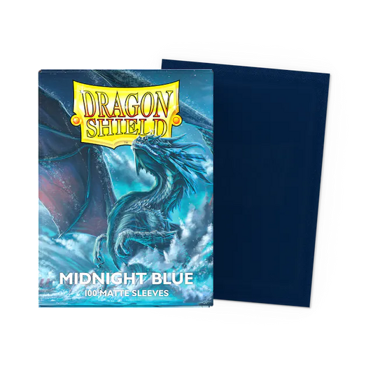 Dragon Shield Midnight Blue 100 Matte sleeves (100 ct)