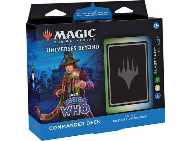 Magic Doctor Who Commander Blast Past