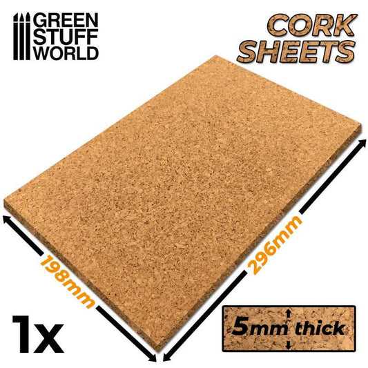 GSW Cork Sheet in 5mm