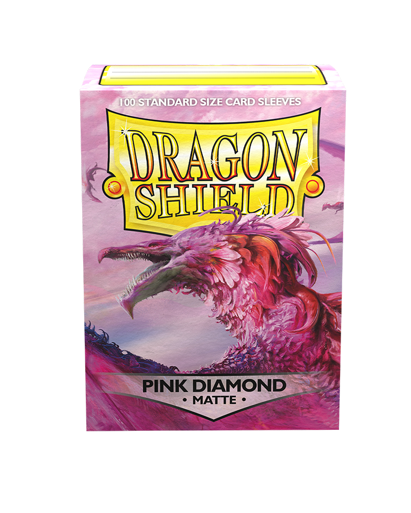 Dragon Shield Matte Pink Diamond (100 ct)