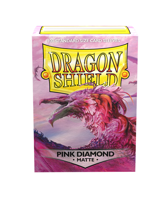 Dragon Shield Matte Pink Diamond (100 ct)