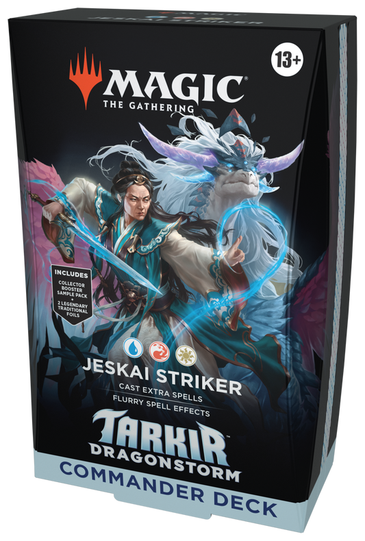 Magic Tarkir: Dragonstorm Commander Deck Jeskai Striker 