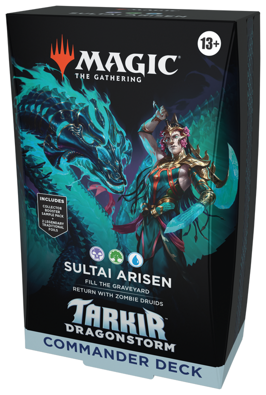 Magic Tarkir: Dragonstorm Commander Deck Sultai Arisen