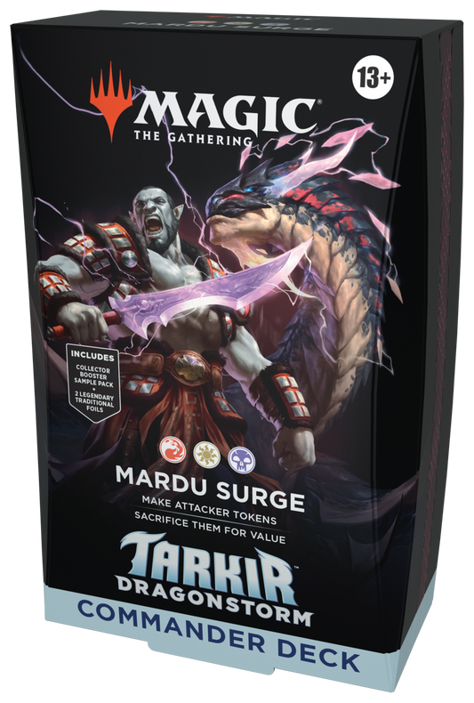 Magic Tarkir: Dragonstorm Commander Deck Mardu Surge