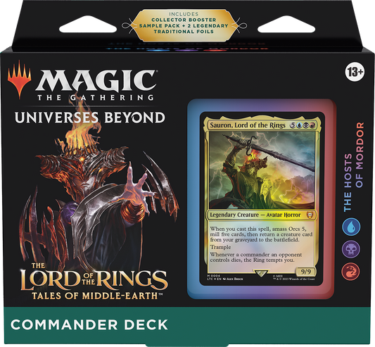 MTG LOTR The Hosts of Mordor Commander deck