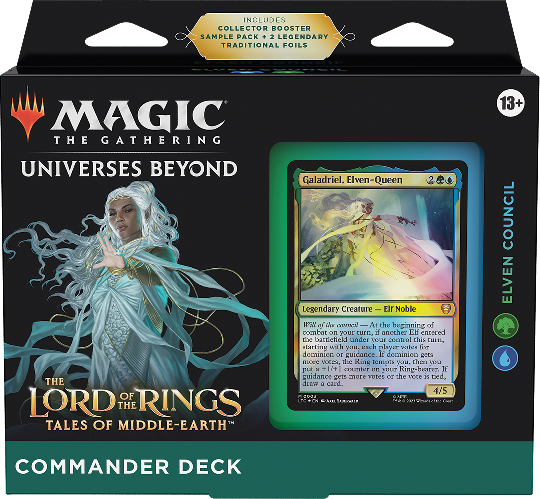 MTG LOTR Elven Council Commander deck