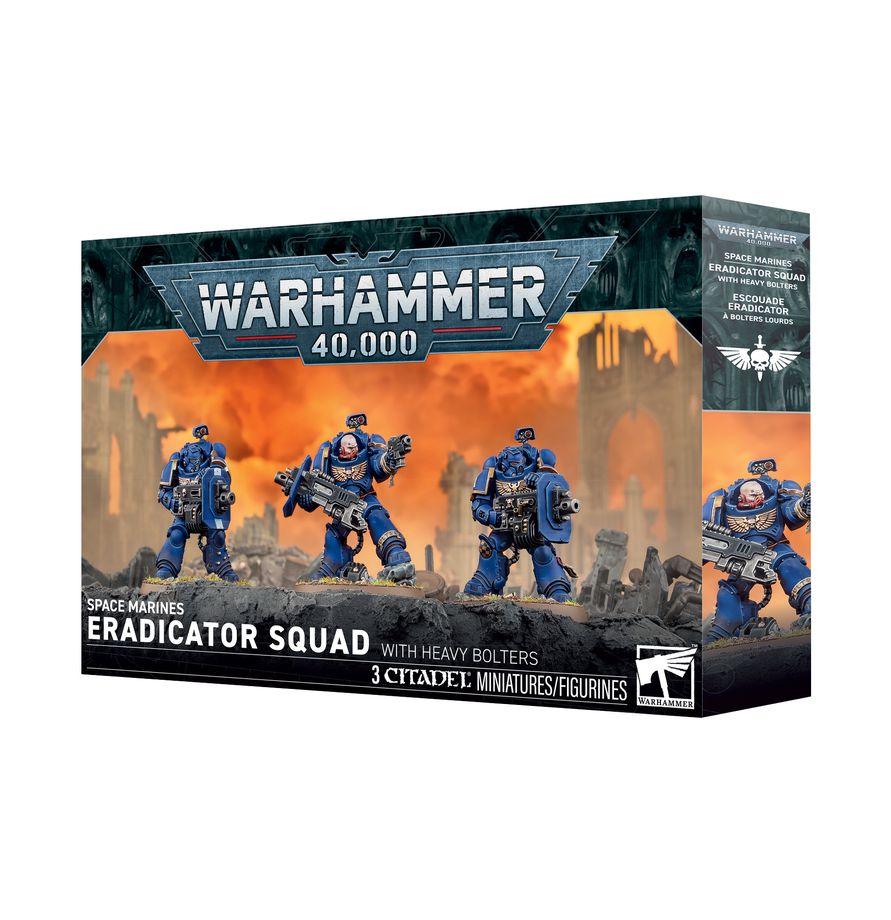Space Marines Eradicators with Heavy Bolters