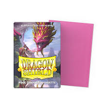 Dragon Shield Japaneze Size - Pink Diamond