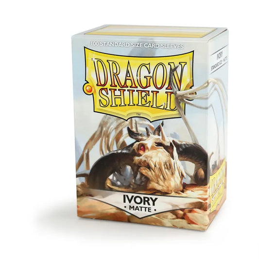 Dragon Shield Matte Ivory (100 ct)