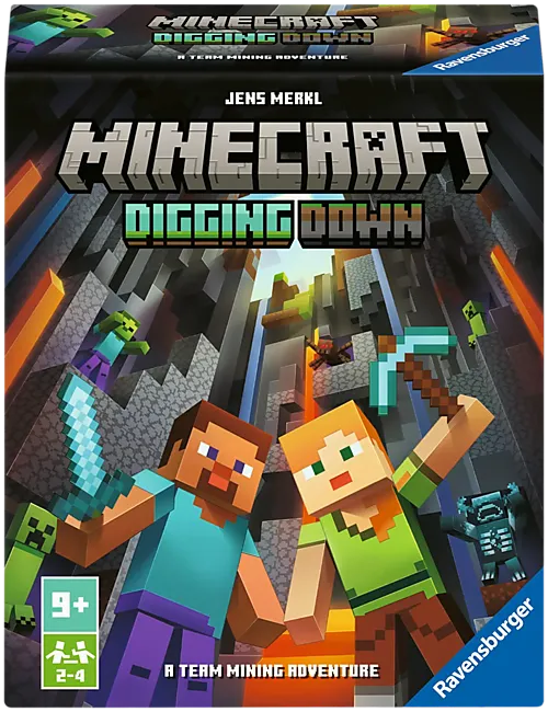 Minecraft Digging Down brettspill