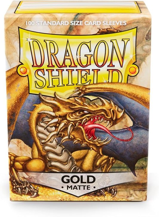 Dragon Shield Matte Gold (100 ct)